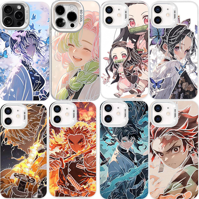 Ốp Lưng Cho Xiaomi Redmi Note 13 Pro 12 14 4G 12 13 14 Pro Plus 5G Vỏ Demon Slayer Kamado Tanjirou Rengoku Kyoujurou Tokitou Muichirou Anime Armor Chống Sốc Cao Cấp IMD