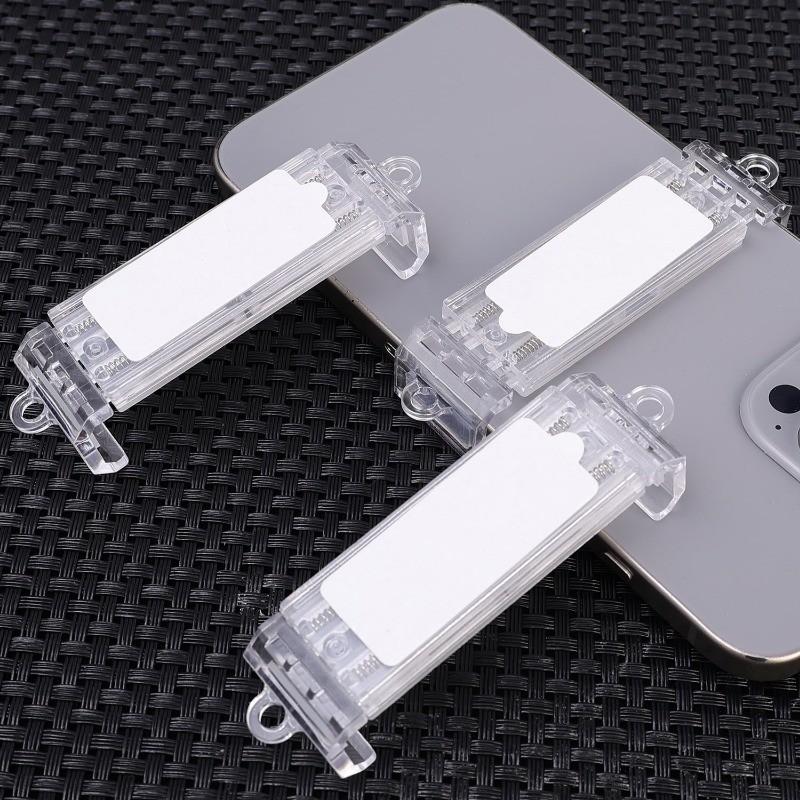 1 / 3 Giá đỡ kẹp lưng điện thoại - Phụ kiện nhựa trong suốt có thể điều chỉnh cho trường hợp