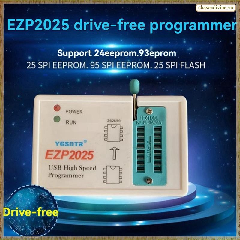 [K O G X] EZP2025 Drive Free USB Lập trình viên hỗ trợ 24 / 25 / 93 / 95EEPROM SPI FLASH Chips BIOS Burning