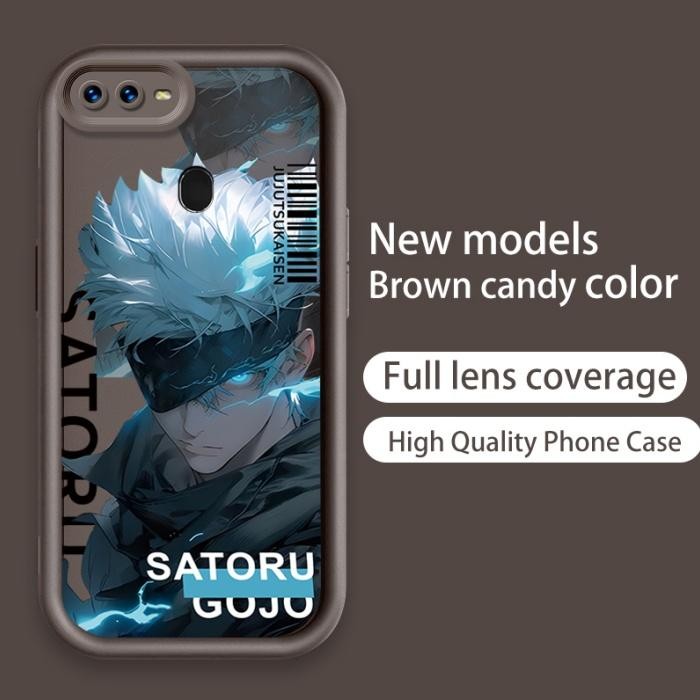 Ốp Lưng Cho OPPO A5S A7 A12 F9 Pro A11k Hoạt Hình Silicon Xu Hướng Mềm Ốp lưng TPU Jujutsu Kaisen Satoru Gojo Anime Dễ Thương Mắt Thiên Thần Chống Sốc Ốp Lưng