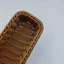 Khay đan giả BAMBOOB, Giỏ đựng đồ bằng mây giả bền bằng nhựa, Trang trí bàn làm việc Hình chữ nhật đa năng Hộp đựng đồ lặt vặt Trang chủ