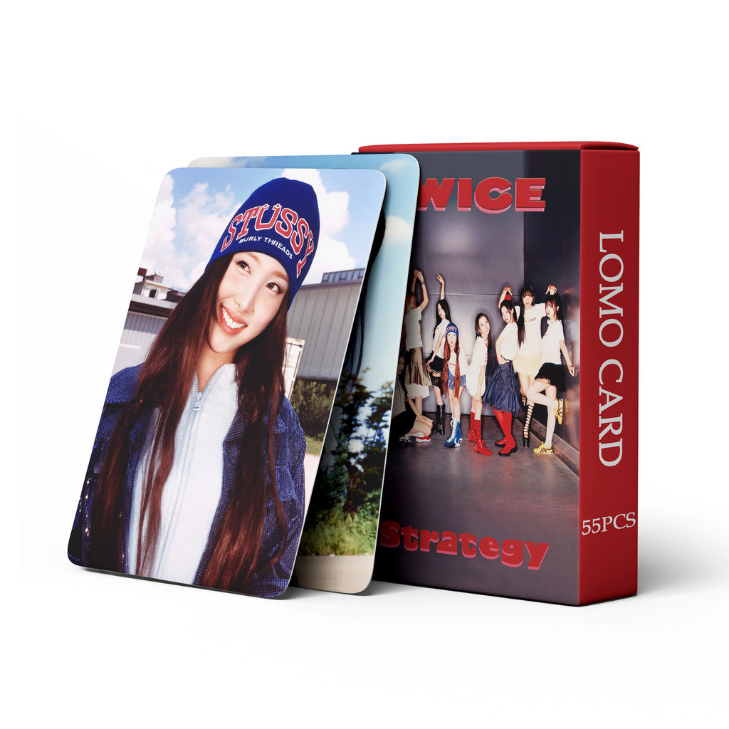 55 chiếc TWICE Chiến lược Lomo thẻ MISAMO HAUTE COUTURE mini Album thứ 14 DIVE NAYEON NA album Photocards Jeongyeon Momo Sana Jihyo Mina Dahyun Chaeyoung Tzuyu Bưu thiếp