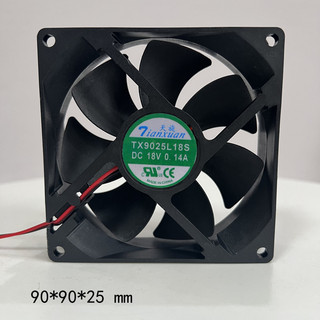 Quạt làm mát nhiệt tủ lạnh Tianxuan TX9025L18S 18V 0.14A 9CM 9025