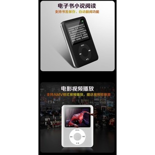 Phiên Bản Học Sinh mp3 MP4 Walkman Máy Nghe Nhạc Bluetooth Mini Có Màn Hình Đọc Tiếng Anh Tiểu Thuyết Học Sinh Trung Học p5 p3 OL34