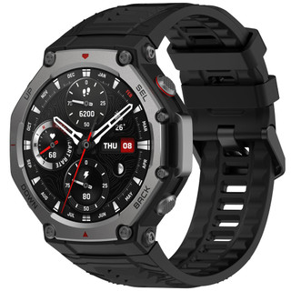 Dây đeo silicon 2in1 + 3 miếng bảo vệ màn hình màng cường lực cho Huami Amazfit T-REX 3