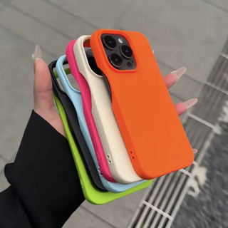 Ốp Điện Thoại Siêu Mỏng Màu Trơn Cho iPhone 15 Pro Max 15 Pro 15 Plus 14 13 12 11 Pro Max XR IX Nửa Gói Vỏ Mềm TPU Chống Sốc