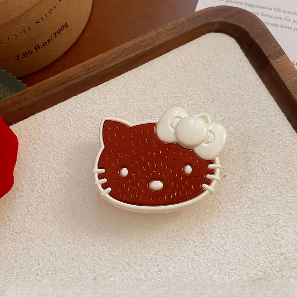 Set 13 chi tiết kẹp tóc họa tiết mèo đỏ dễ thương