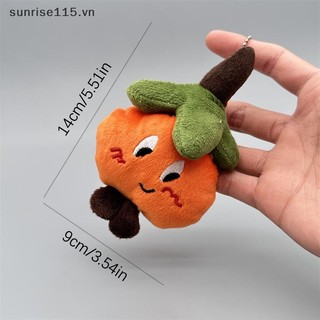 Srvn 2023 Mới 14cm Mềm Mandarin Cam Móc Khóa Sang Trọng Mặt Dây Chuyền Móc Khóa DIY Nếp Nhăn Trẻ Em Túi Nhồi Bông Phụ Kiện Xe Hơi.