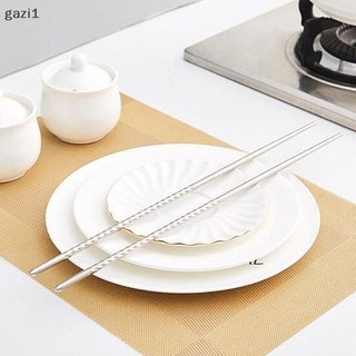 [Gazi1] 1 Đôi Đũa Nấu Ăn Bằng Thép Không Gỉ Đũa Chiên Dài Boutique