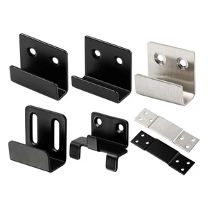 Mt 1 Móc treo bằng thép không gỉ Mã gạch men Hiển thị khóa hình chữ U Giá đỡ góc khớp Chốt hỗ trợ tường bằng vít