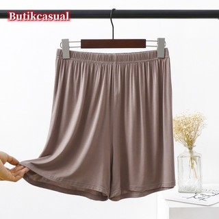 Nữ Modal Cotton Quần short Thời Trang Mùa Hè plus size Cao Cấp Rời Quần short Thường Ngày Quần Ngắn 40 100kg