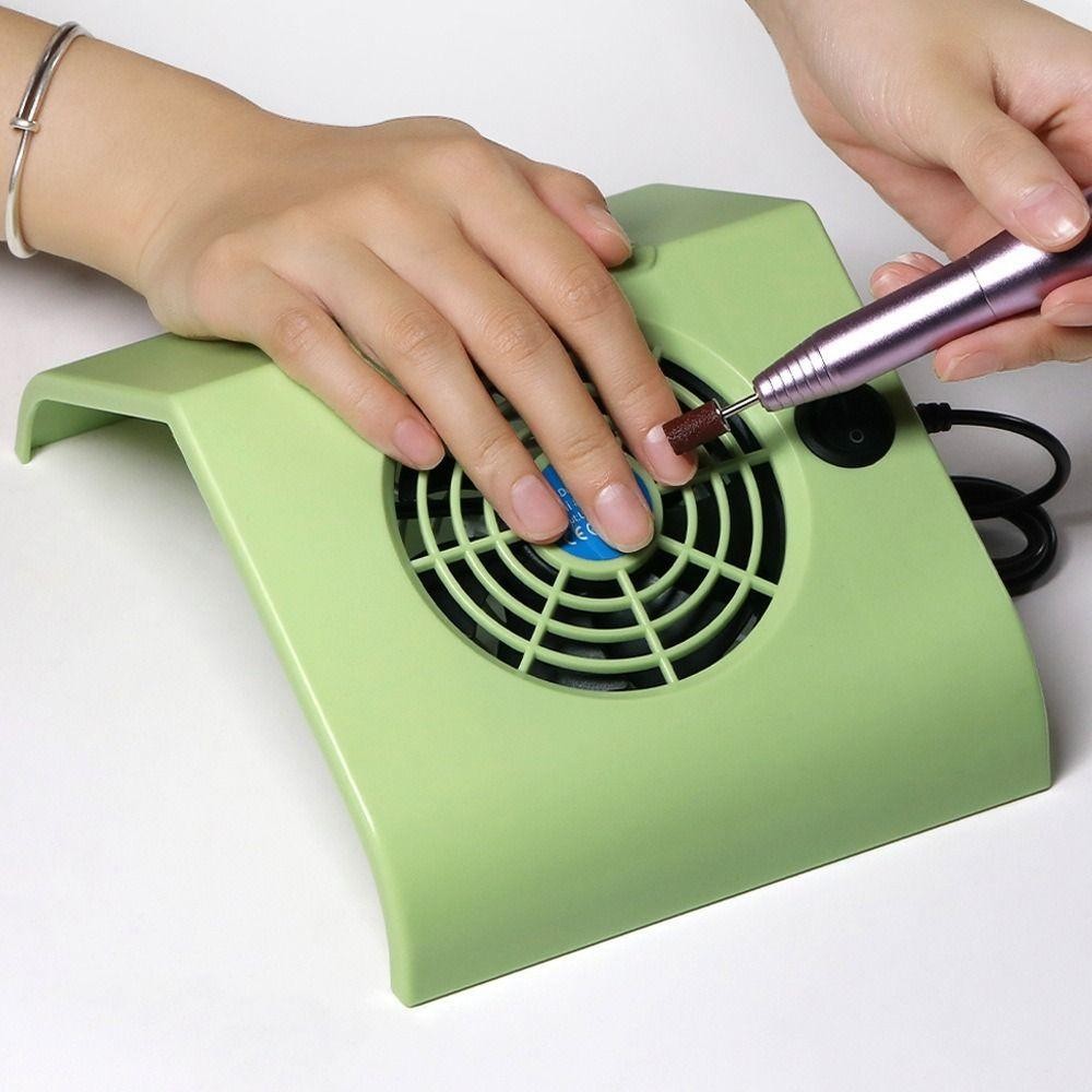 JSJJING Nail Art Dust Collector, Máy hút bụi móng tay USB có độ ồn thấp, Quạt hút 40W mạnh mẽ bền bỉ Dụng cụ máy làm móng tay cho Salon nghệ thuật làm móng tay