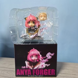 10cm Spy X Family Anya Forge Cos Monkey D. Nhân vật hành động Luffy PVC