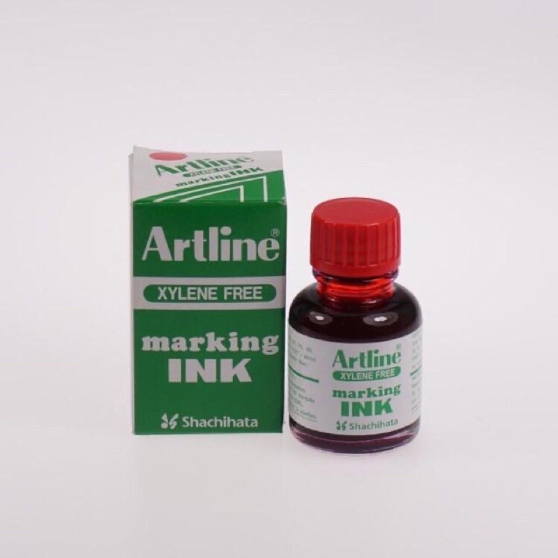Mực lông dầu Artline Nhật Bản.
