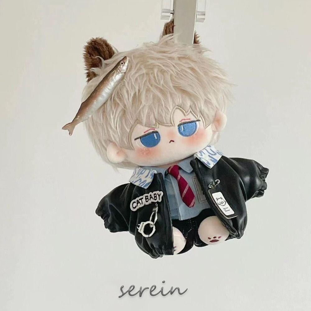 Bộ đồ trang phục thu nhỏ SEREIN, Phụ kiện búp bê Thay đổi trò chơi trang điểm Quần áo búp bê, Trang phục thay thế quà tặng trẻ em 20CM Bộ quần áo búp bê nhà chơi Bộ quần áo búp bê nhồi bông