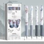 BEABOUT 4 Cái / bộ Bút Gel, 0.5 Mm Mực Đen Bướm Miếng Dán Series Bút Trung Tính, Báo Chí Chất Lượng Cao Sử Dụng Đầu ST Nhanh Khô Bút Bi Học Sinh