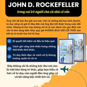 Combo 2 Cuốn Sách: Đại Tư Bản Mỹ John D. RockerFeller và 38 Lá Thư Rockerfeller Gửi Cho Con Trai - Bizbooks