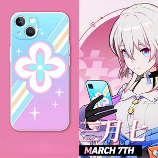 Trò Chơi Honkai Star Rail Ốp Lưng Điện Thoại IPhone 11 12 13 Pro Max 5 5S 5i 6 6s Plus Vỏ Silicon Mềm Bảo Vệ Chống Sốc Vỏ TPU Trắng