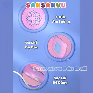 Máy Đọc Thẻ Tiếng Anh – Flashcard Song Ngữ Anh-Việt Giáo Dục Sớm Cho Bé, Loại 1, 224 Từ Vựng