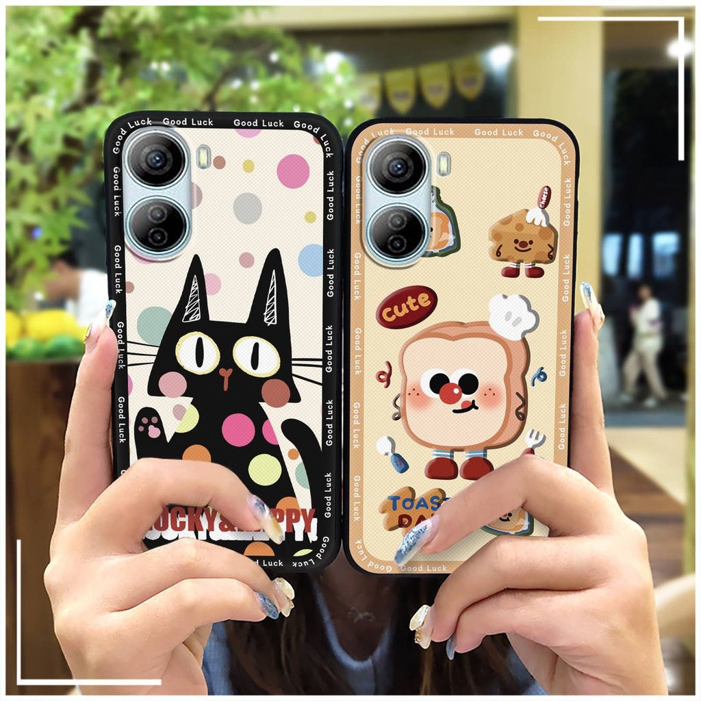Ốp Điện Thoại Graffiti Bền Đẹp Cho ZTE Libero 5G IV / Nubia Ivy Vỏ Điện Thoại Di Động TPU Chống Sốc Chống Bụi Chống Va Đập Thiết Kế Thời Trang Dễ Thương Vỏ Di Động Ốp Lưng Bảo Vệ Phim Hoạt Hình