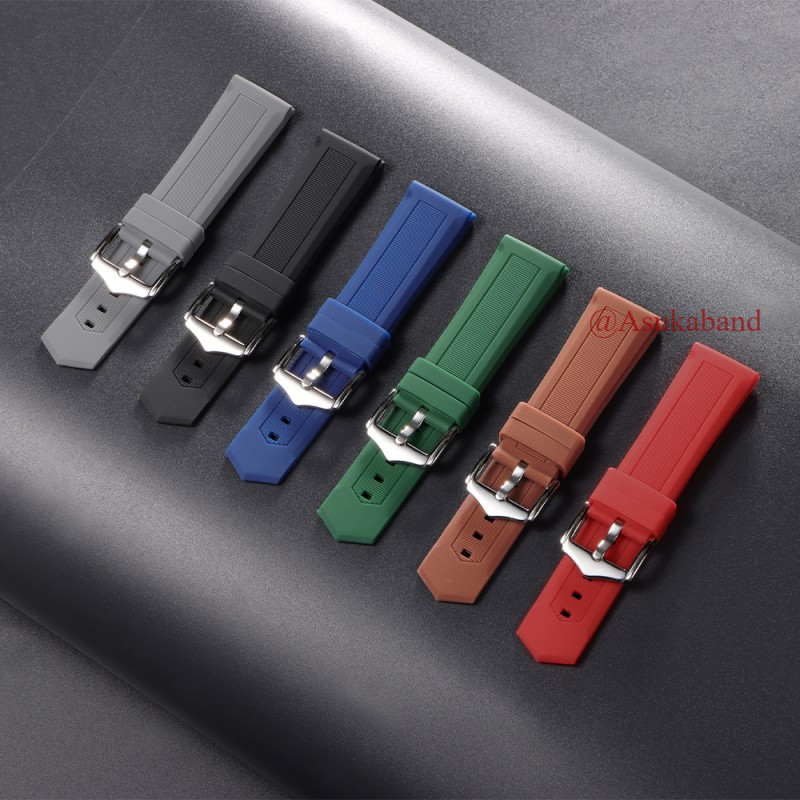 Dây đeo đồng hồ silicon chống nước cho Seiko Diver Lặn Skx007 Skx009 Cá ngừ 18mm 20mm 22mm 24mm 26mm Cao su WatchBand Vòng đeo tay thể thao nam nữ Dây đeo cổ tay