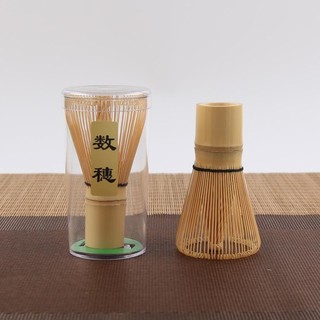 Chổi Chasen Đánh Matcha Bằng Tre, Kèm Hộp Đựng Hũ Rắc Bột Matcha Inox Chất Liệu Cao Cấp Sạch Đẹp