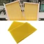Bộ tờ sáp ong Bộ tờ sáp ong tự nhiên Bộ sáp ong Tấm tổ ong sáp ong cho thiết bị nuôi ong (13.3 X 9cm) 10 CÁI
