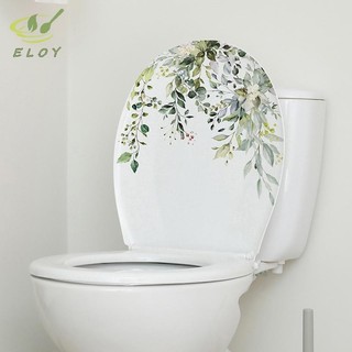 [ELOY] Cây Xanh Lá Dán Tường Phòng Tắm Trang Trí Nhà Vệ Sinh Tủ Phòng Khách Trang Trí Nhà Đề Can Làm Đẹp Tự Dính Bức Tranh Tường VN