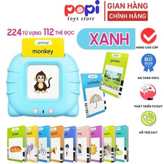 Máy Đọc Thẻ Song Ngữ 3 Chế Độ Đọc Anh Việt - Đồ Chơi Giáo Dục Sớm Cho Bé, Máy Đọc Thẻ Flashcard