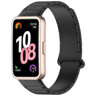 Dây đeo silicon từ tính thể thao tương thích cho Huawei Band 10 / 9 / 8