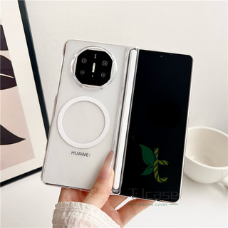 Vỏ bản lề từ tính mỏng Vivo X Fold 3 X Fold 3 Pro Vỏ trong suốt / mờ / trong suốt