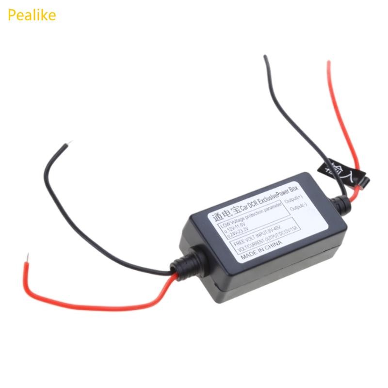 Pealike 24V đến 12V Bộ chuyển đổi bước xuống Bộ giảm tốc Bộ điều chỉnh 1 5A cho ô tô ô tô Ô tô Thuyền Hệ thống xe tải Mô-đun cho ô tô