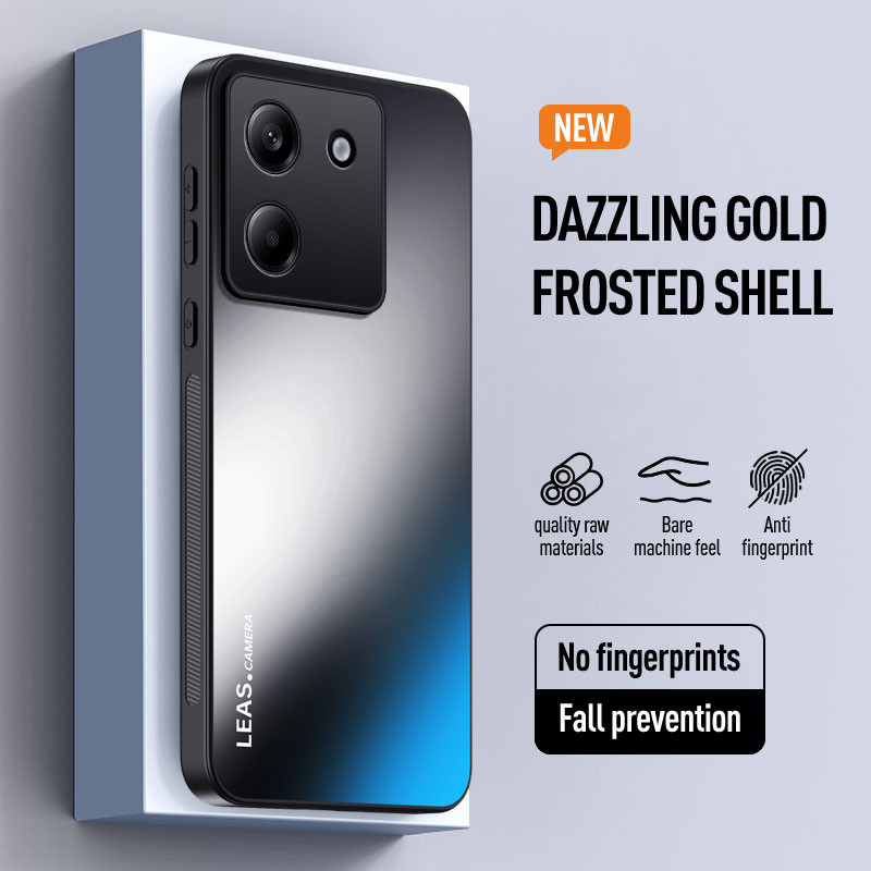 Dành Cho Xiaomi Poco M7 Pro 5G Vỏ Giáp Chống Sốc Mờ Cứng Ốp Lưng Bảo Vệ Camera