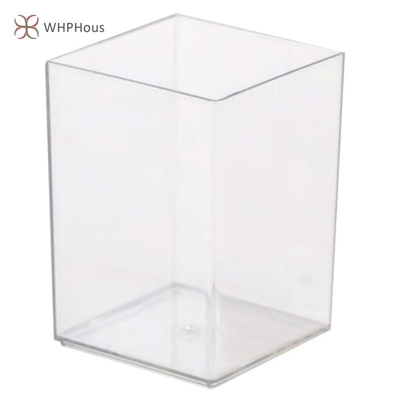 RUA Bút Hộp Đựng Acrylic Chắc Chắn al Máy Tính Để Bàn Cọ Trang Điểm Đựng Bút Chì Hộp Đựng Đồ Gia Đình Bút Tổ Chức Nồi Mới