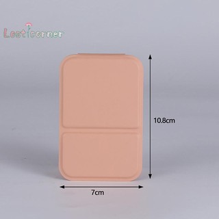 [Lostcorner] Gương nữ gấp trang điểm Gương cầm tay Gương mỹ phẩm một mặt di động có thể gập lại Dụng cụ trang điểm độ phân giải cao [Mới]