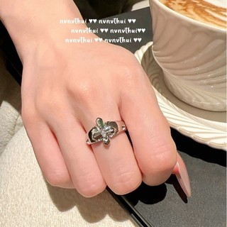 Nhẫn Nữ Ngọc Trai Ngôi Sao Đá Quý Nhẫn Nàng Tiên Cá Nước Mắt Nhẫn Mạ Vàng 18K Có Thể Điều Chỉnh Nhẫn Hoa Zircon Ngọc Trai Nữ Quà Tặng Giáng Sinh Cho Bạn Gái