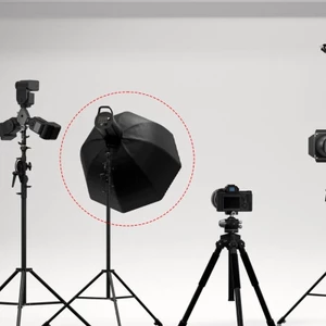 35 55 65cm Máy Khuếch Tán Quả Cầu Chụp Ảnh Hộp Mềm Phát Hành Nhanh Khuếch Tán Bộ Điều Chỉnh Ánh Sáng Cho Đèn Ngoài Trời Mini