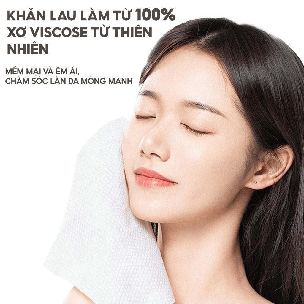 Khăn mặt khô Top gia dùng 1 lần siêu mềm mịn, an toàn cho da - CHÍNH HÃNG