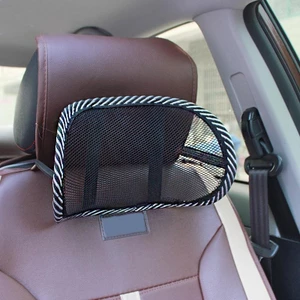 TMOY Tựa Đầu Ô Tô Cổ Neoprene Lưới Băng Lụa Thông Gió Đệm Thoáng Khí Phụ Kiện Nội Thất TCS