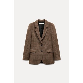 blended check suit jacket 3736260