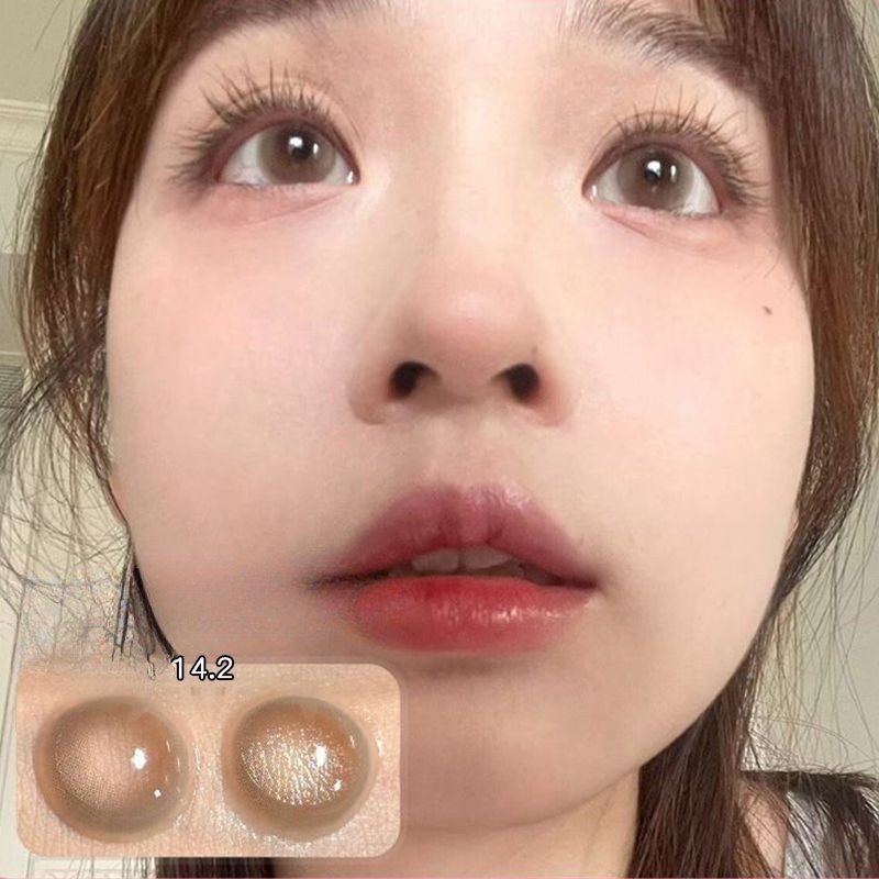 COD -100°~-800🔥Kính áp tròng màu🔥 Kính áp tròng nửa năm, kính áp tròng 14.0mm/14.2mm/14.5mm 016