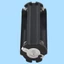 2 Chiếc Giá Đỡ Pin Đen Cho 3 x 1.5V Pin AAA Đèn Pin Đèn Pin
