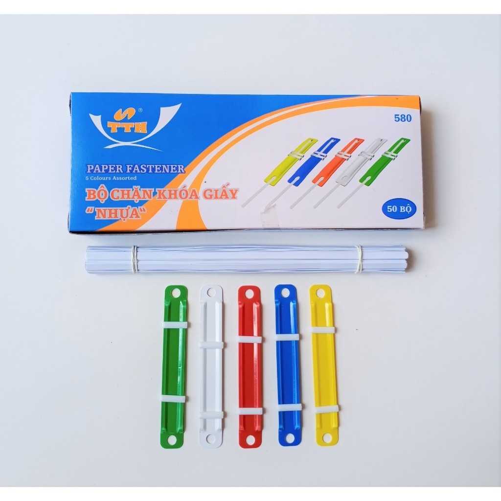 Nẹp giấy acco nhựa SureMark SQ-9080C.