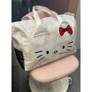 Hellokitty Túi Du Lịch Hoạt Hình Dễ Thương Nơ Một Vai Túi Tập Gym Di Động Đeo Ngang Du Lịch Túi Duffel Hợp Thời Trang 12.23