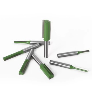 Mũi phay gỗ tạo rãnh vuông 1/4 và 6mm, kích cỡ đa dạng SUNND
