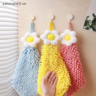 {YAN3} Khăn tay khô nhanh cho phòng tắm nhà bếp Khăn lau bát đĩa thấm dày Loại hoa chống nắng lớn Kết cấu lưới {yancrane3.vn}
