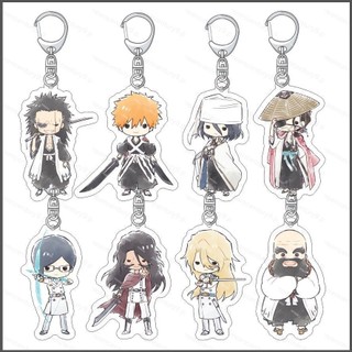 GC9 Bleach Acrylic Móc Khóa Ba Lô Trang Trí Móc Khóa Quà Tặng Cho Bạn Gái Anime Ngoại Vi Bộ Sưu Tập CG9