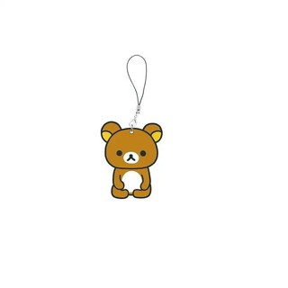 Móc khóa Rilakkuma dễ thương, dây chuyền điện thoại di động, phụ kiện mặt dây chu