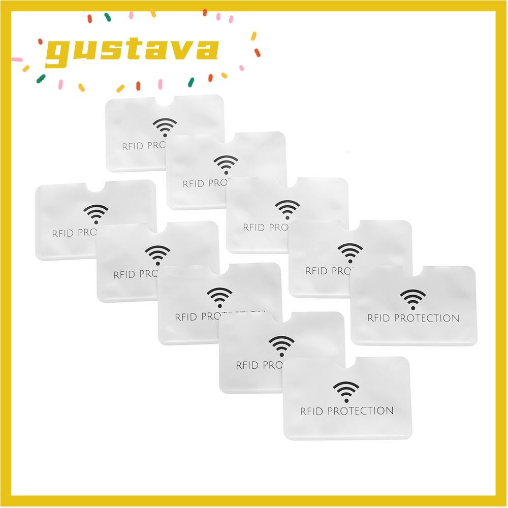 GUSTAVA 10 / 20 Chiếc Chống Rfid Thẻ Tín Dụng An Toàn Có Chặn Đầu Đọc Thẻ Nhôm
