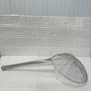 Vợt Vòng Cán INOX Công Nghiệp Vớt Đồ Chiên, Rán, Luộc (hàng loại 1 )
